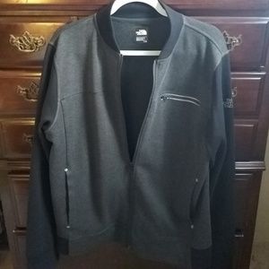 Men's THE NORTH FACE SWEATSHIRT BOMBER JACKET sz L